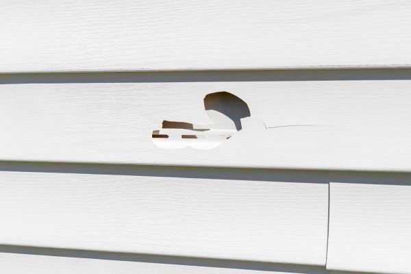 Cost of White Vinyl Siding Repair in Norristown