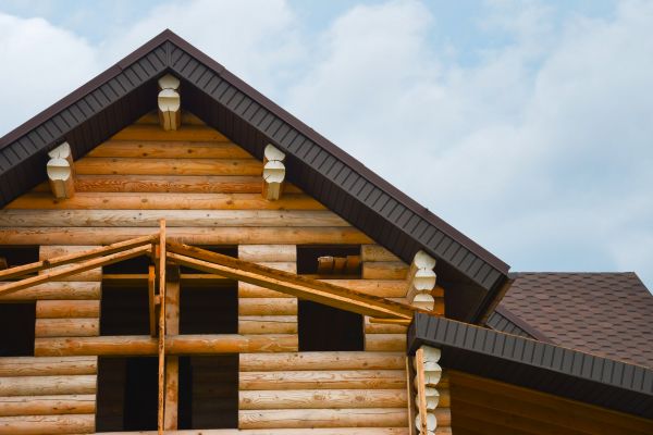 Log Home Siding Installation Service